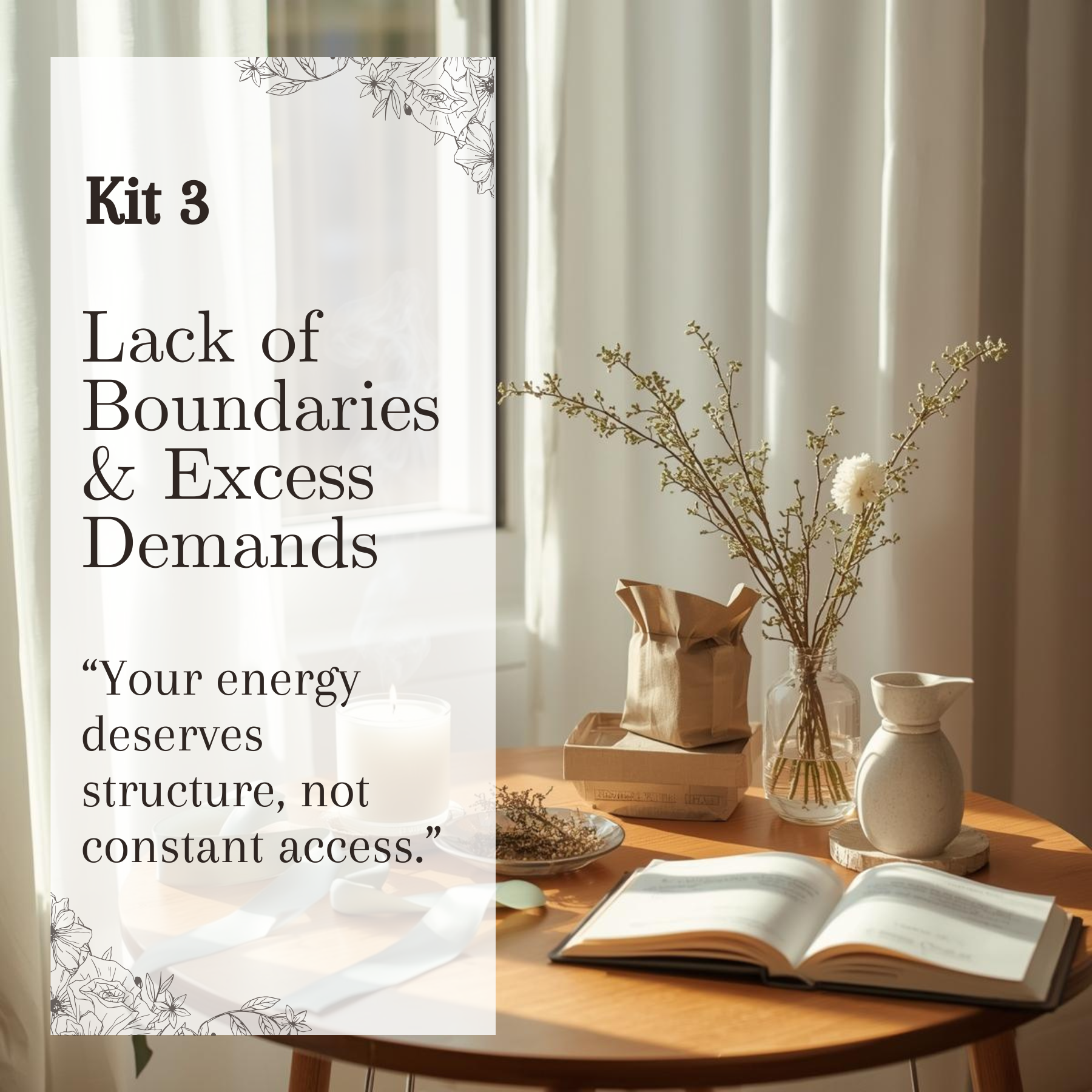 Kit 3 — Boundaries & Excessive Demands